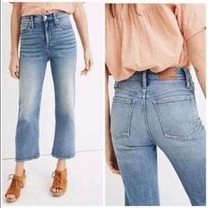 Madewell Slim Wide-Leg Crop Jeans Sz 23
